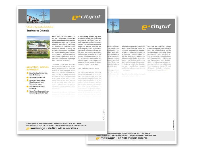 Case Study Stör- und Notfallmanagement